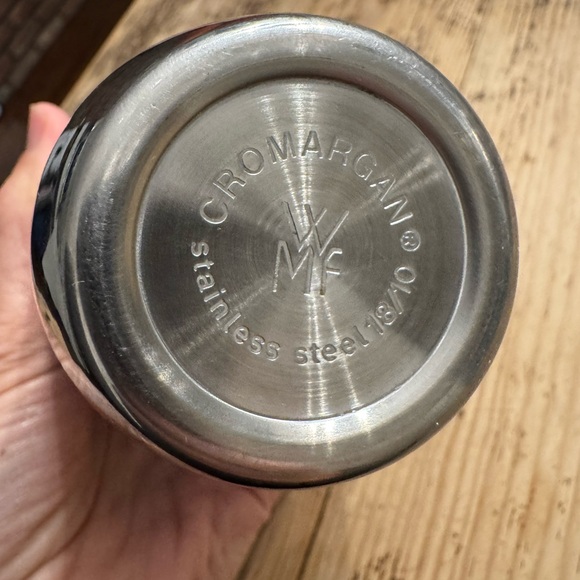 Vintage Cocktail Shaker by Wmf Cromargan, Stainless Steel 60's Germany art deco - Picture 3 of 6